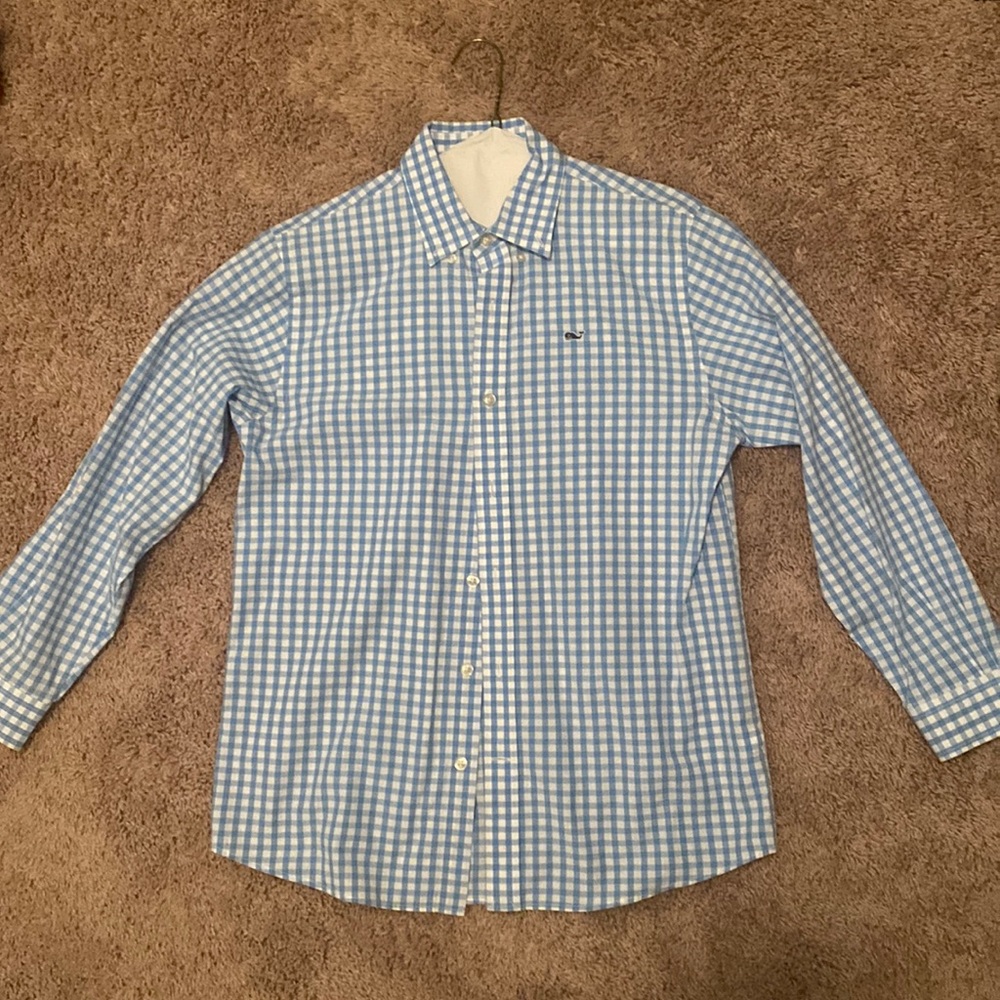 Vineyard Vines Size Medium (12-14) Button Down